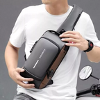 Anti-Theft Backpack with Padded Laptop Pocket and Water-Resistant Material, view 4