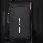 Anti-Theft Backpack with Padded Laptop Pocket and Water-Resistant Material, view 7