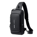 Anti-Theft Backpack with Padded Laptop Pocket and Water-Resistant Material