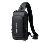 Anti-Theft Backpack with Padded Laptop Pocket and Water-Resistant Material
