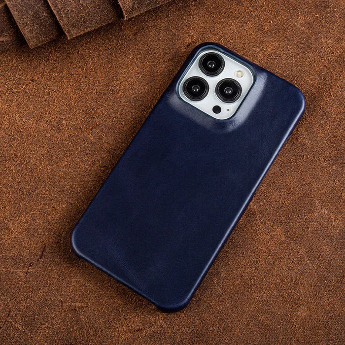 Apple iPhone 13–16 Genuine Leather Oil-Wax Case with MagSafe, view 10