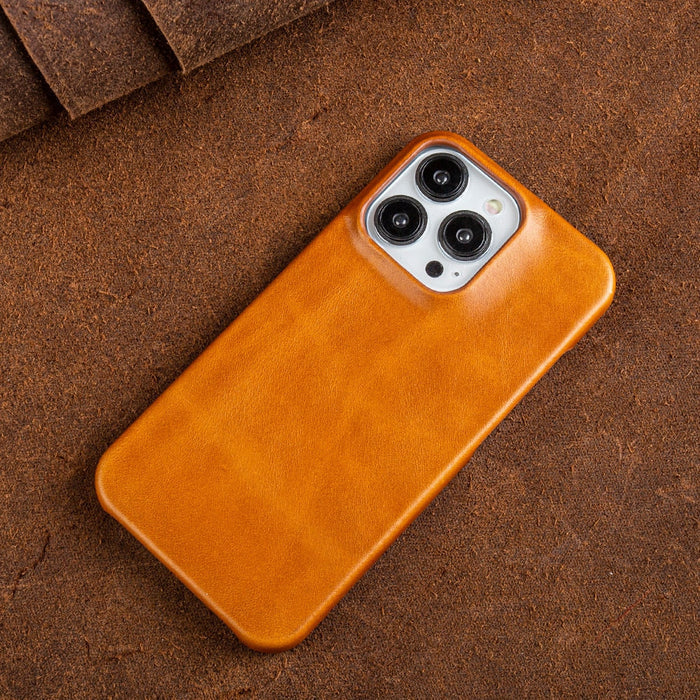 Apple iPhone 13–16 Genuine Leather Oil-Wax Case with MagSafe, view 12