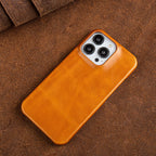 Apple iPhone 13–16 Genuine Leather Oil-Wax Case with MagSafe, view 12