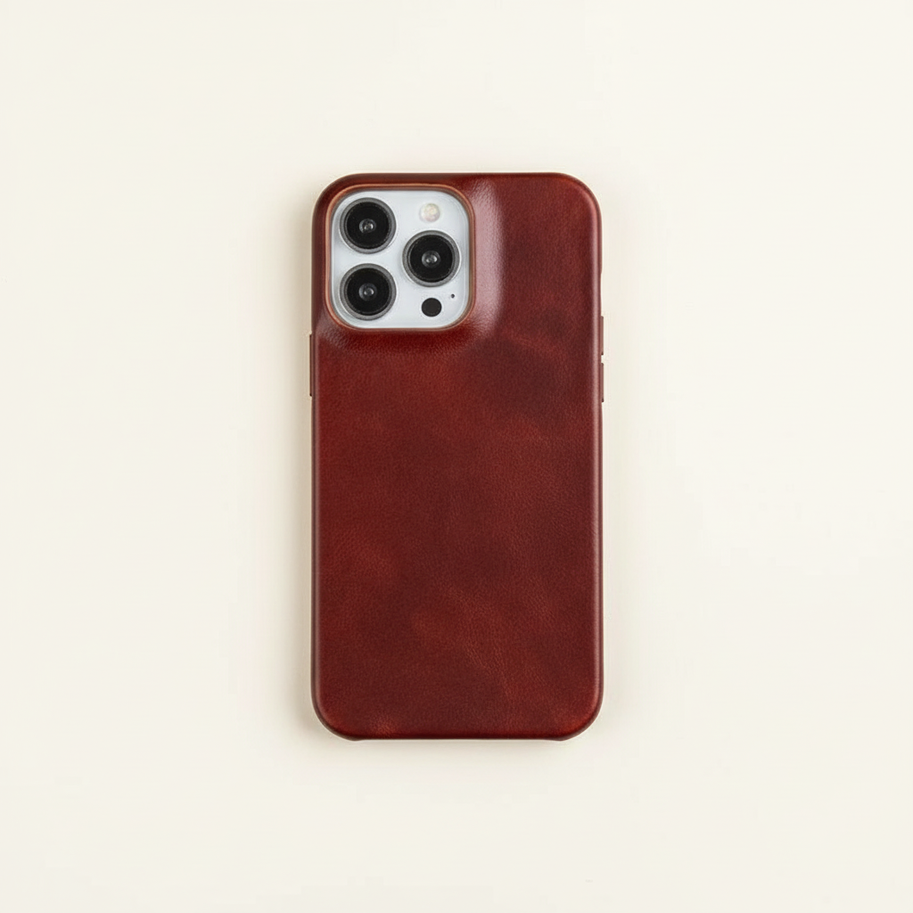 Apple iPhone 13–16 Genuine Leather Oil-Wax Case with MagSafe, view 13