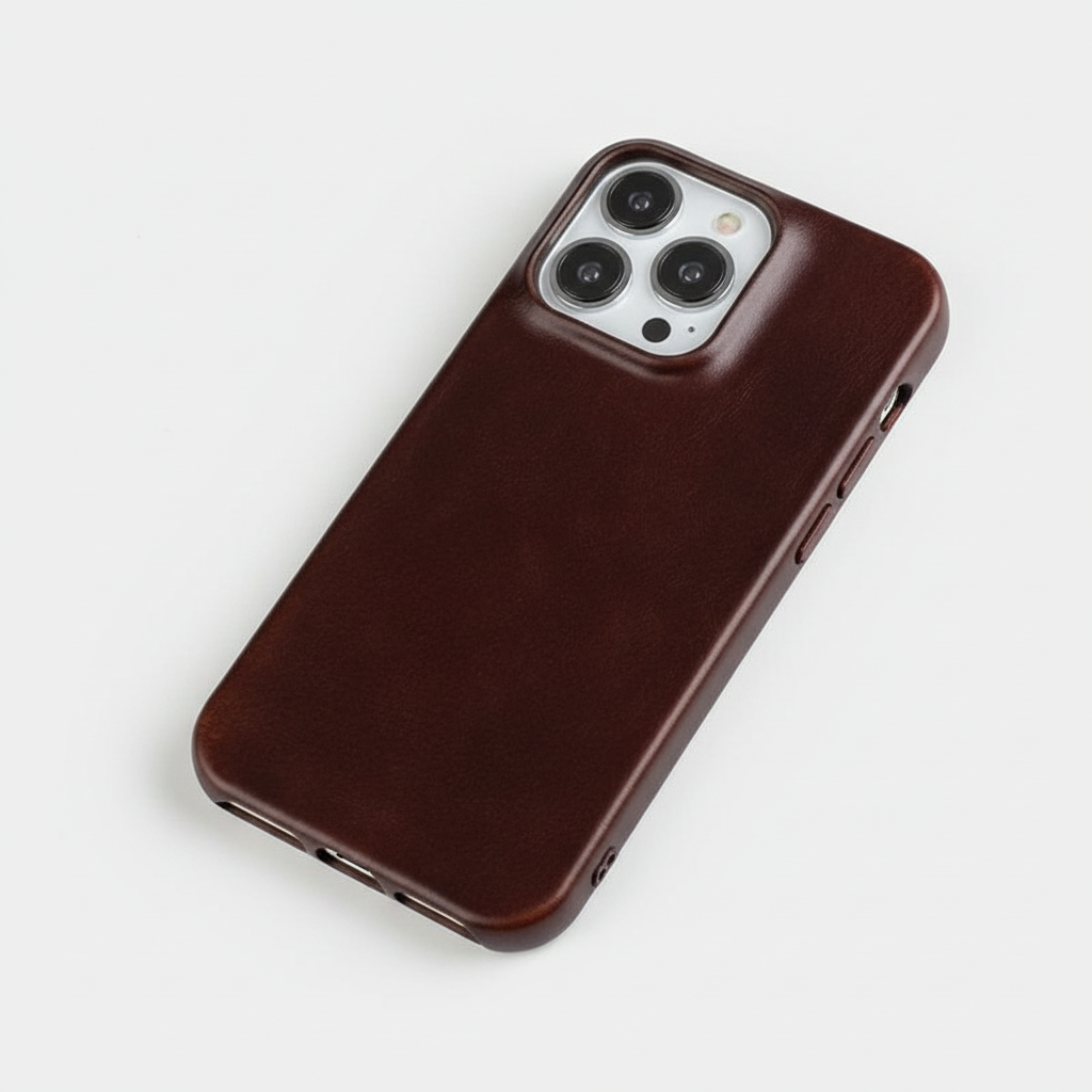 Apple iPhone 13–16 Genuine Leather Oil-Wax Case with MagSafe, view 14