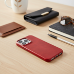 Apple iPhone 13–16 Genuine Leather Oil-Wax Case with MagSafe, view 2
