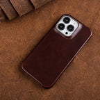 Apple iPhone 13–16 Genuine Leather Oil-Wax Case with MagSafe, view 8