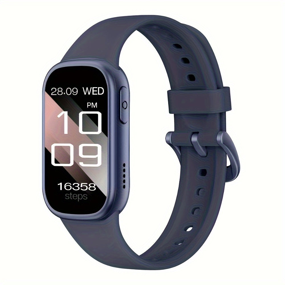 AquaFit Sports Smartwatch with Silicone Strap and LCD Display, view 3