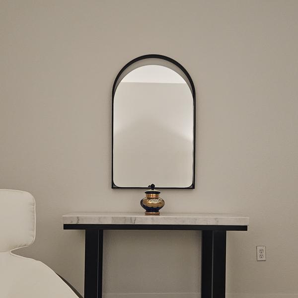 Arch-Designed Decorative Bathroom Mirror | High & Bury