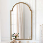 Arched Elegant Framed Wall Mirror | High & Bury