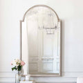 Arched Elegant Framed Wall Mirror | High & Bury