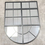 Arched Window Pane Wall Mirror | High & Bury