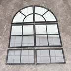 Arched Window Pane Wall Mirror | High & Bury