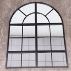 Arched Window Pane Wall Mirror | High & Bury