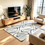 Area Rug Gray Blue | High & Bury