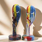 Artful Decoration in the Form of a Contemplative Figure | High & Bury