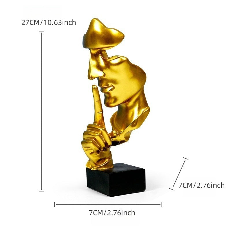 Artful Figure with Shy Girl Motif | High & Bury