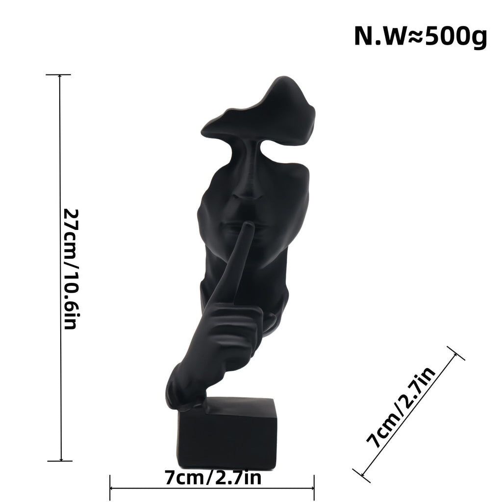 Artful Figure with Shy Girl Motif | High & Bury