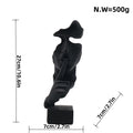 Artful Figure with Shy Girl Motif | High & Bury