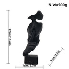 Artful Figure with Shy Girl Motif | High & Bury