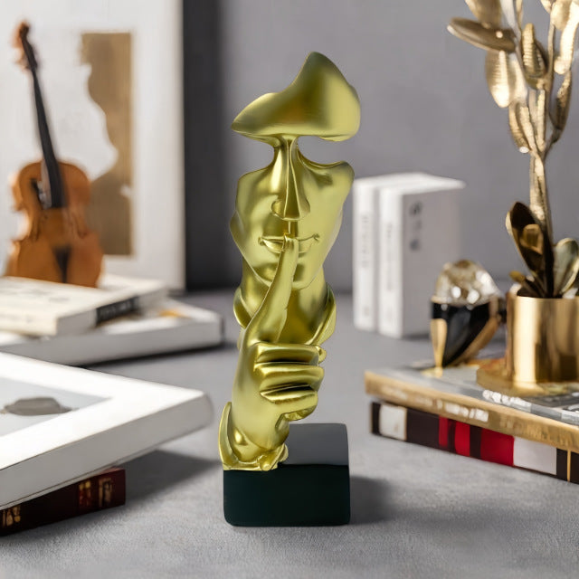 Artful Figure with Shy Girl Motif | High & Bury