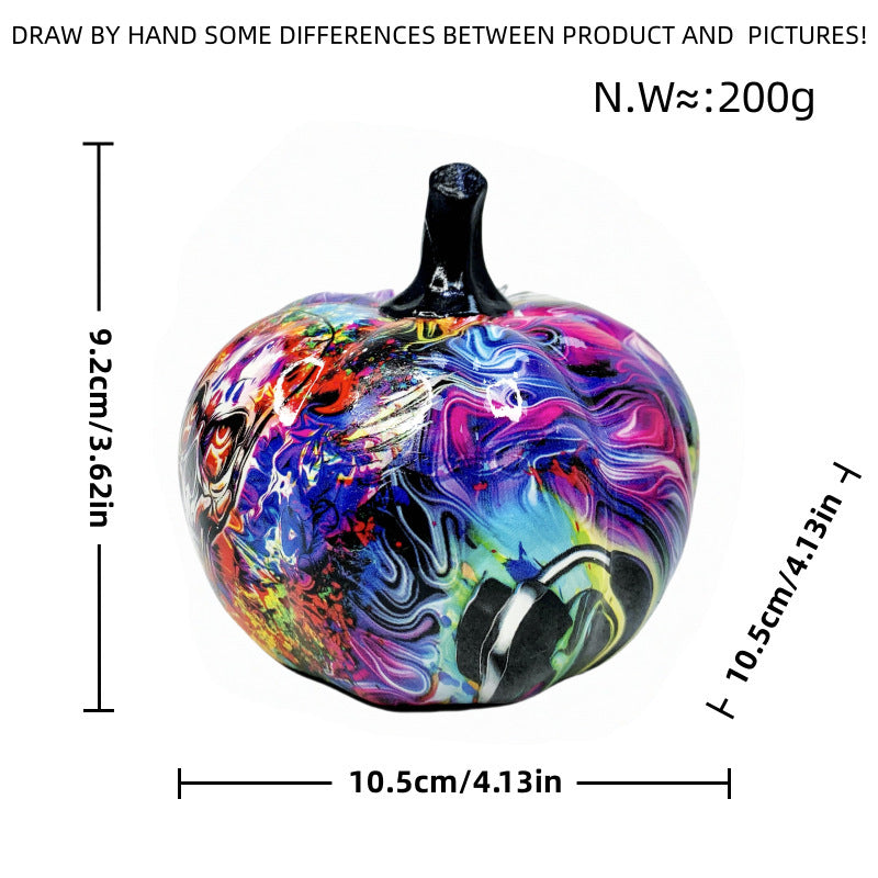 Artful Halloween Pumpkin Figure | High & Bury