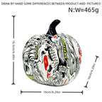 Artful Halloween Pumpkin Figure | High & Bury