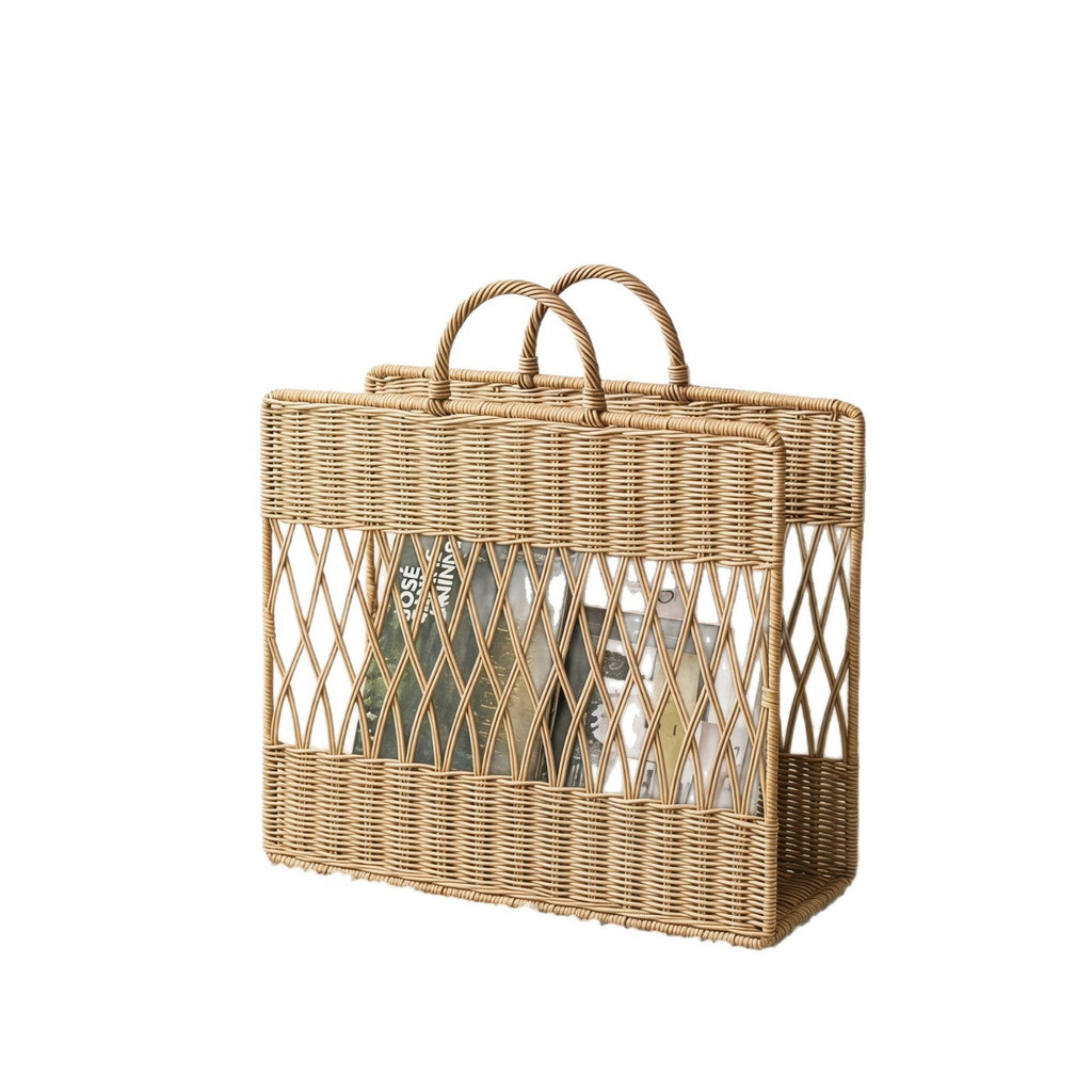 Artful Macrame Magazine Holder | High & Bury