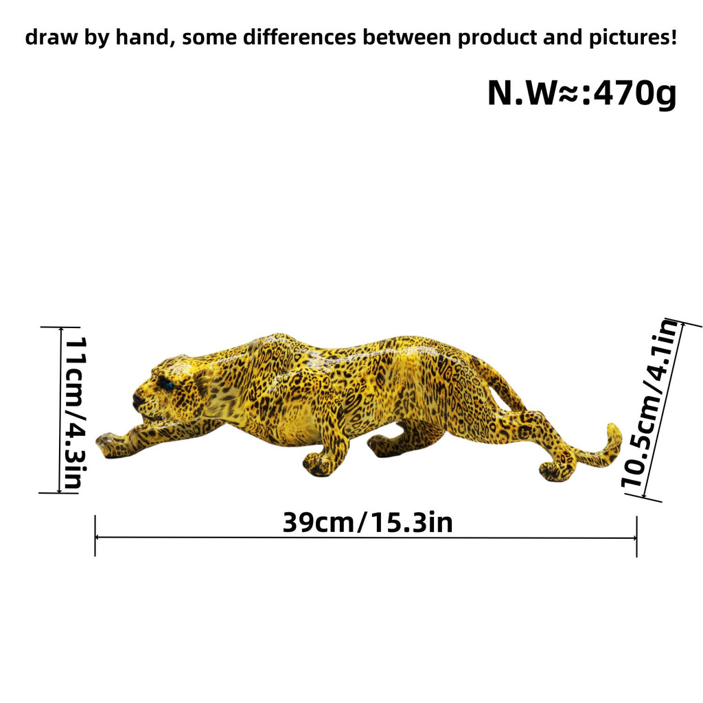 Artful Panther Sculpture made by Hand | High & Bury