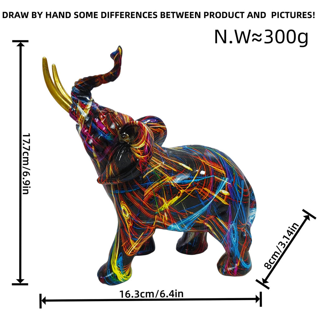 Artfully Designed Elephant Figure | High & Bury
