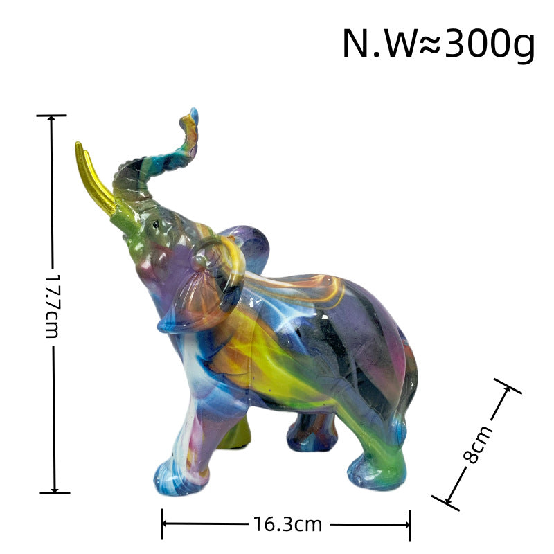 Artfully Designed Elephant Figure | High & Bury