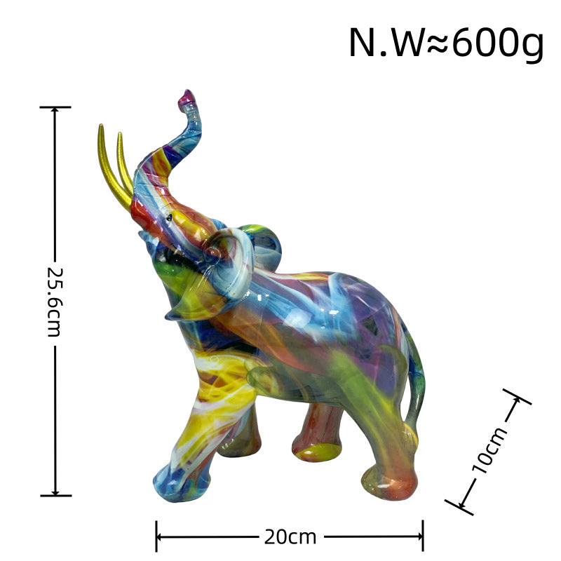 Artfully Designed Elephant Figure | High & Bury