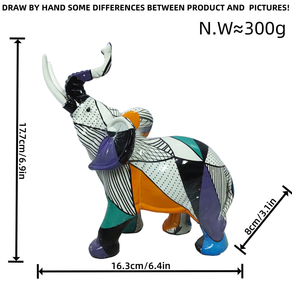 Artfully Designed Elephant Figure | High & Bury