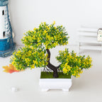 Artificial Bonsai Plant in Plastic, 25 cm x 18 cm for Home or Office, view 2