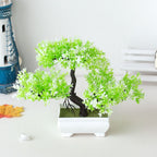 Artificial Bonsai Plant in Plastic, 25 cm x 18 cm for Home or Office, view 4
