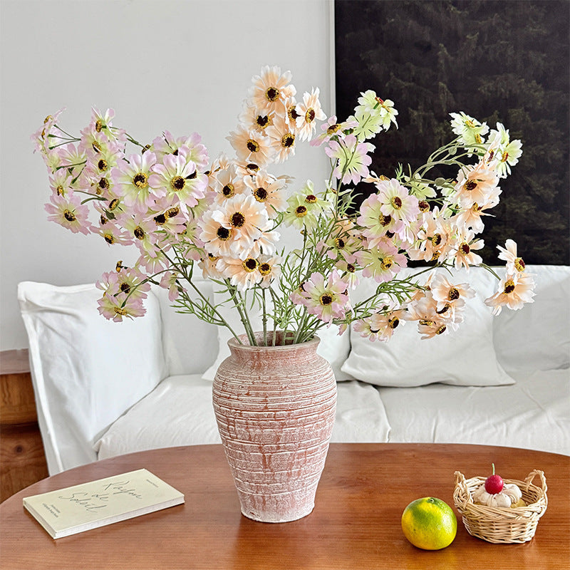 Artificial Bouquet Orange Light Green | High & Bury