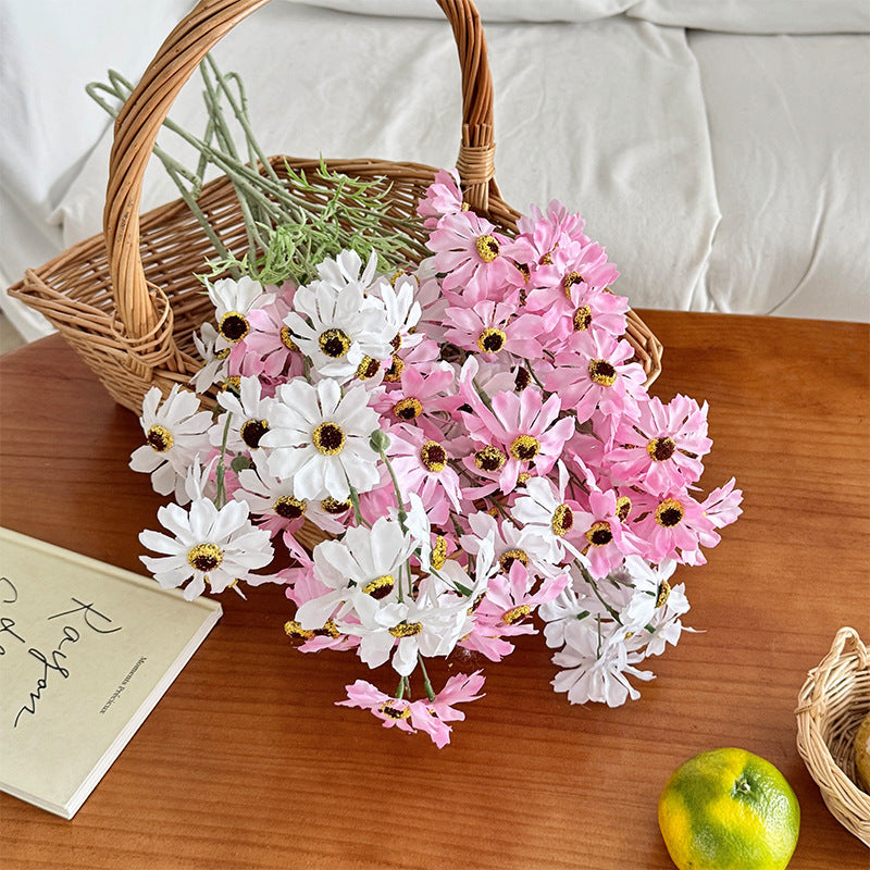 Artificial Bouquet Orange Light Green | High & Bury