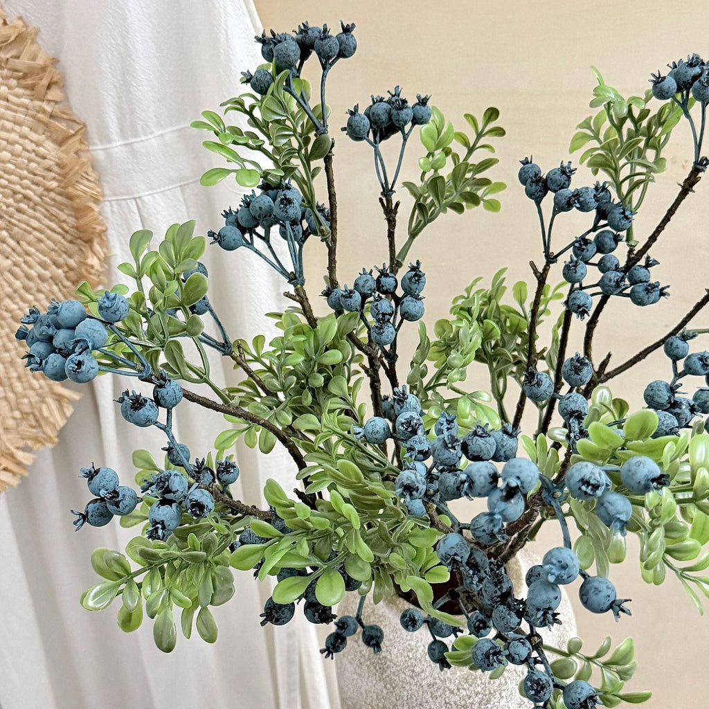 Artificial Branch with Glowing Berries and Green | High & Bury