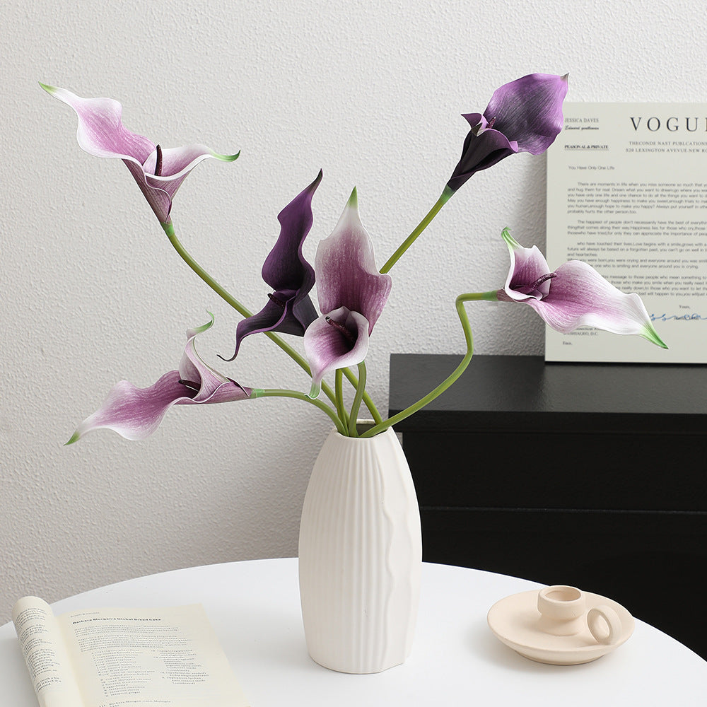 Artificial Calla Blossom Branch with Realistic Details | High & Bury