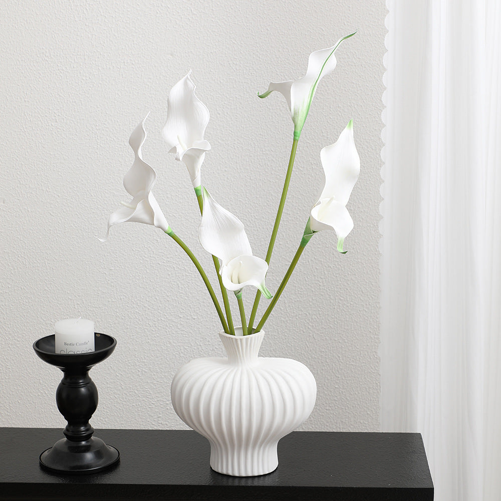 Artificial Calla Blossom Branch with Realistic Details | High & Bury