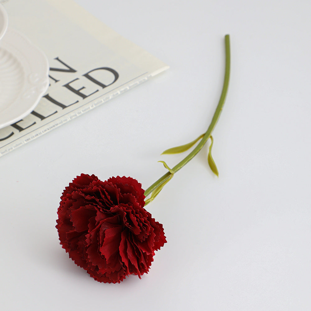 Artificial Carnation Red Pink | High & Bury