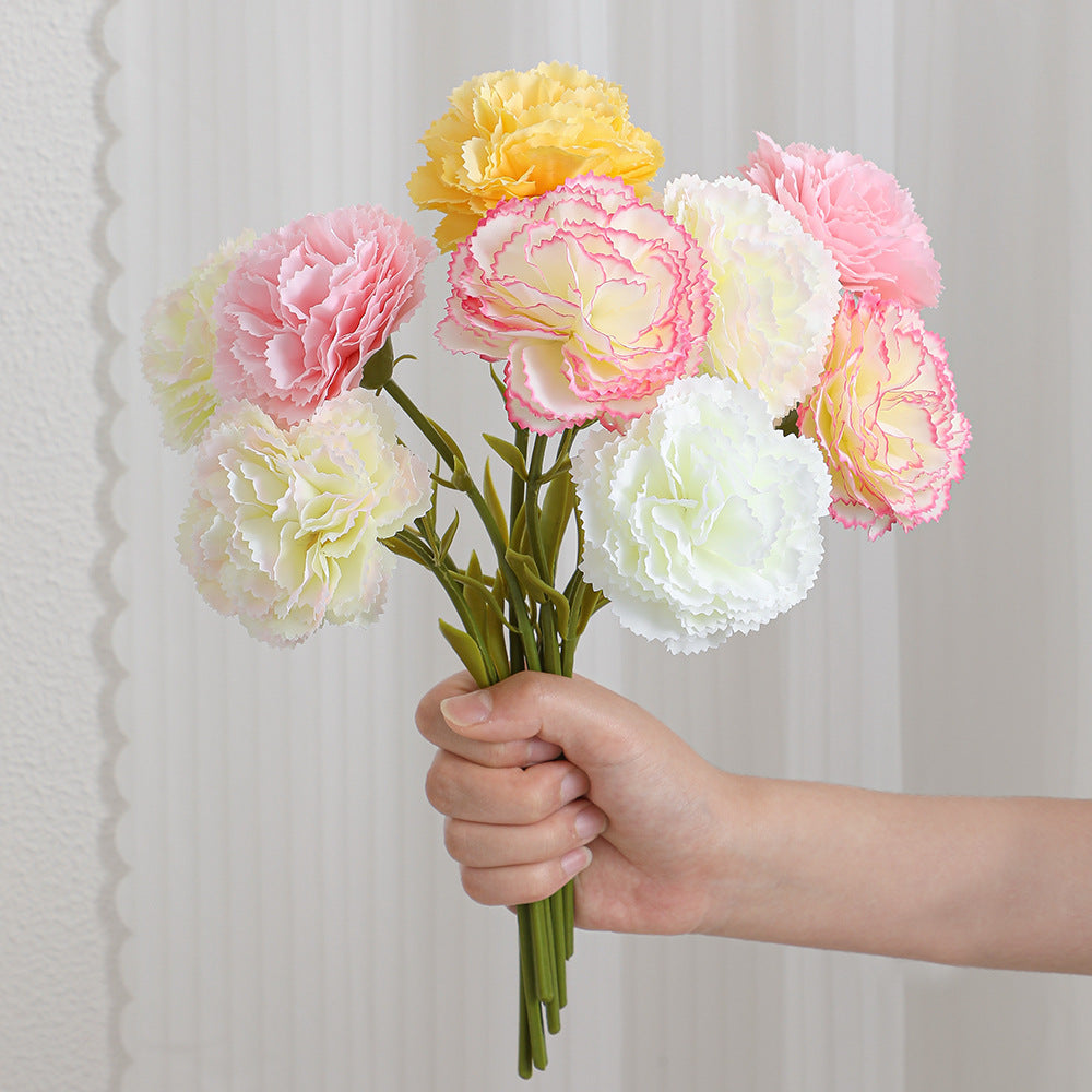 Artificial Carnation Red Pink | High & Bury