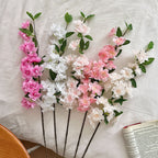 Artificial Cherry Blossom Branch Magenta Champagne | High & Bury