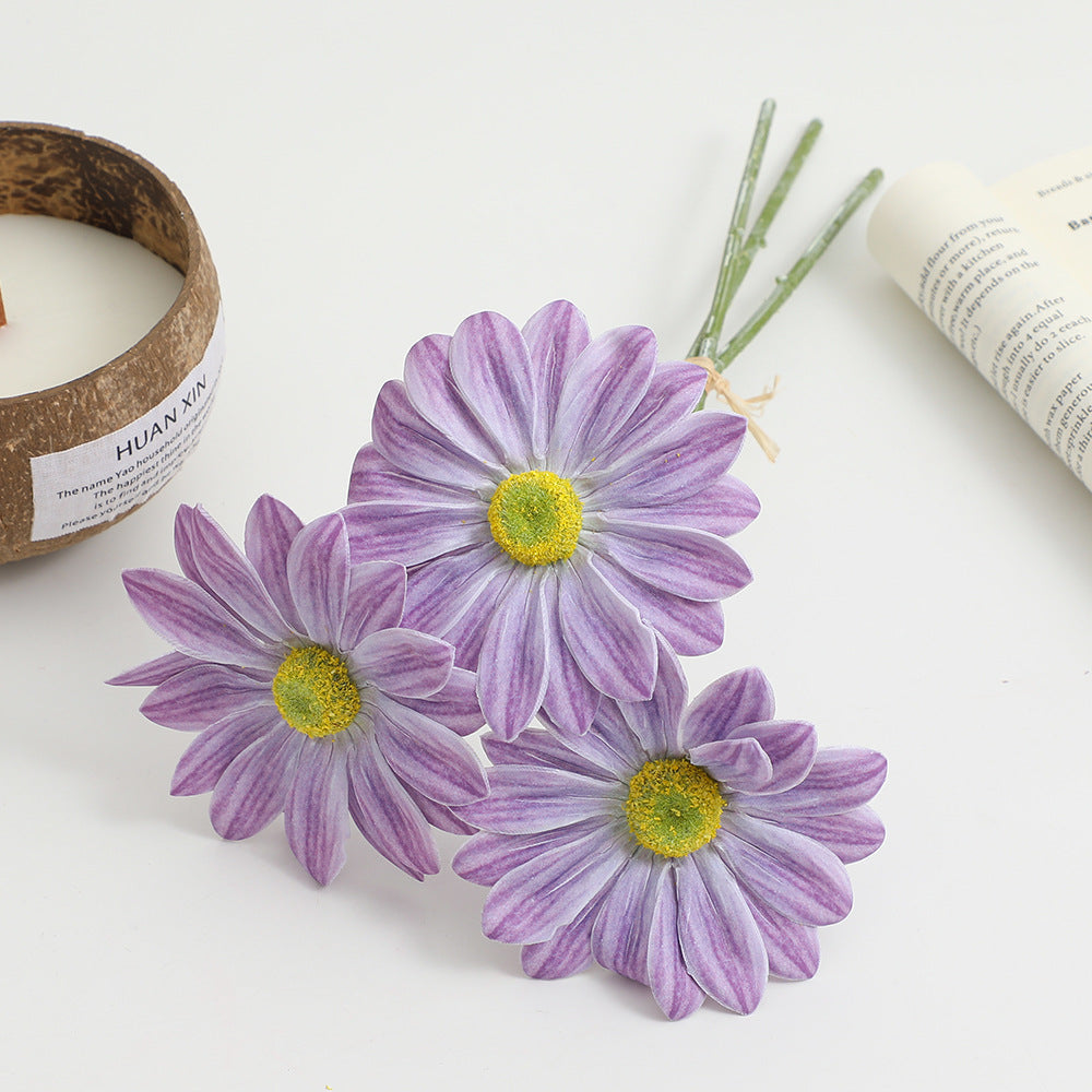 Artificial Flower Bouquet Beige Yellow | High & Bury