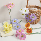 Artificial Flower Bouquet Beige Yellow | High & Bury