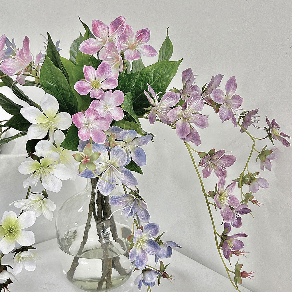 Artificial Flower Bouquet White Pink | High & Bury