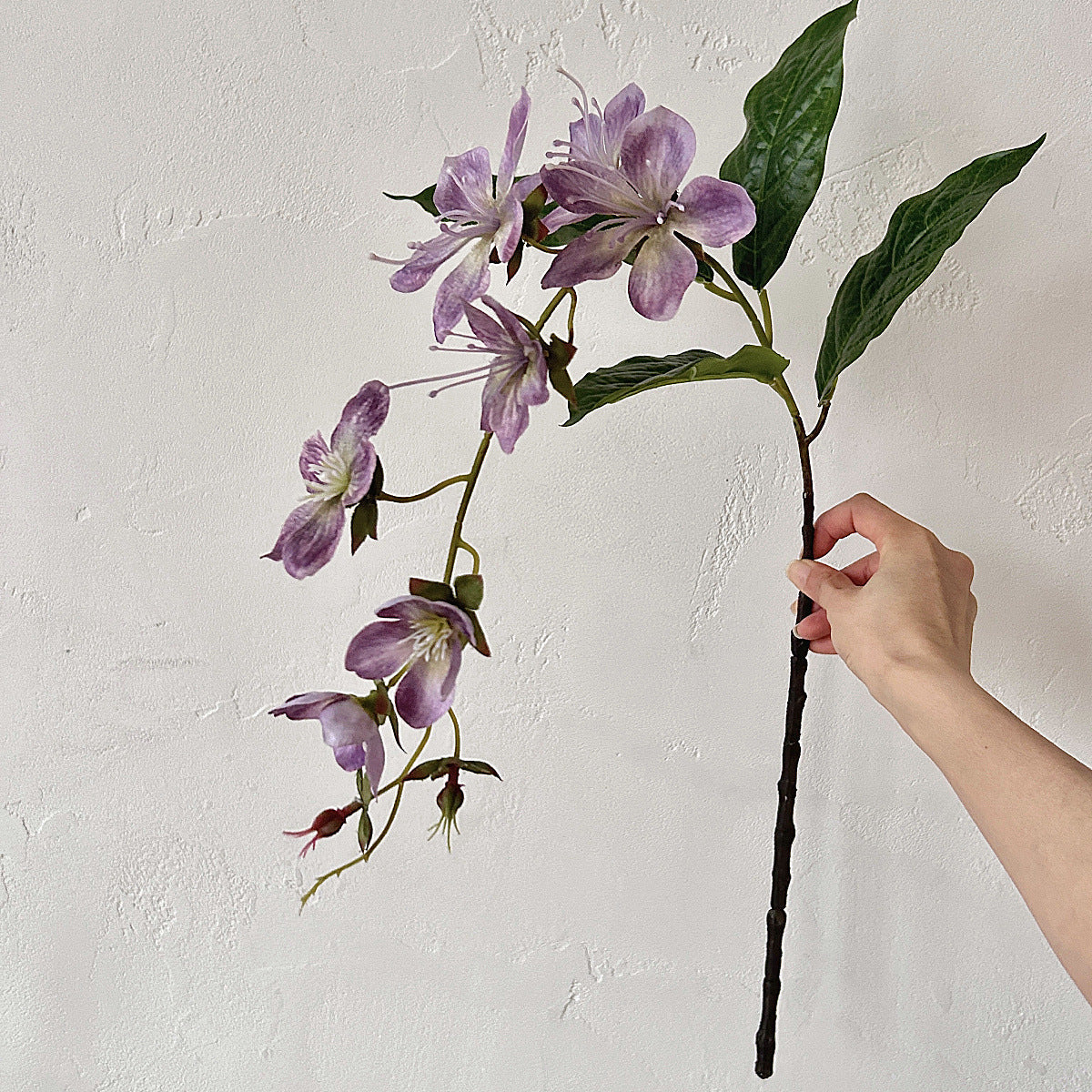 Artificial Flower Bouquet White Pink | High & Bury
