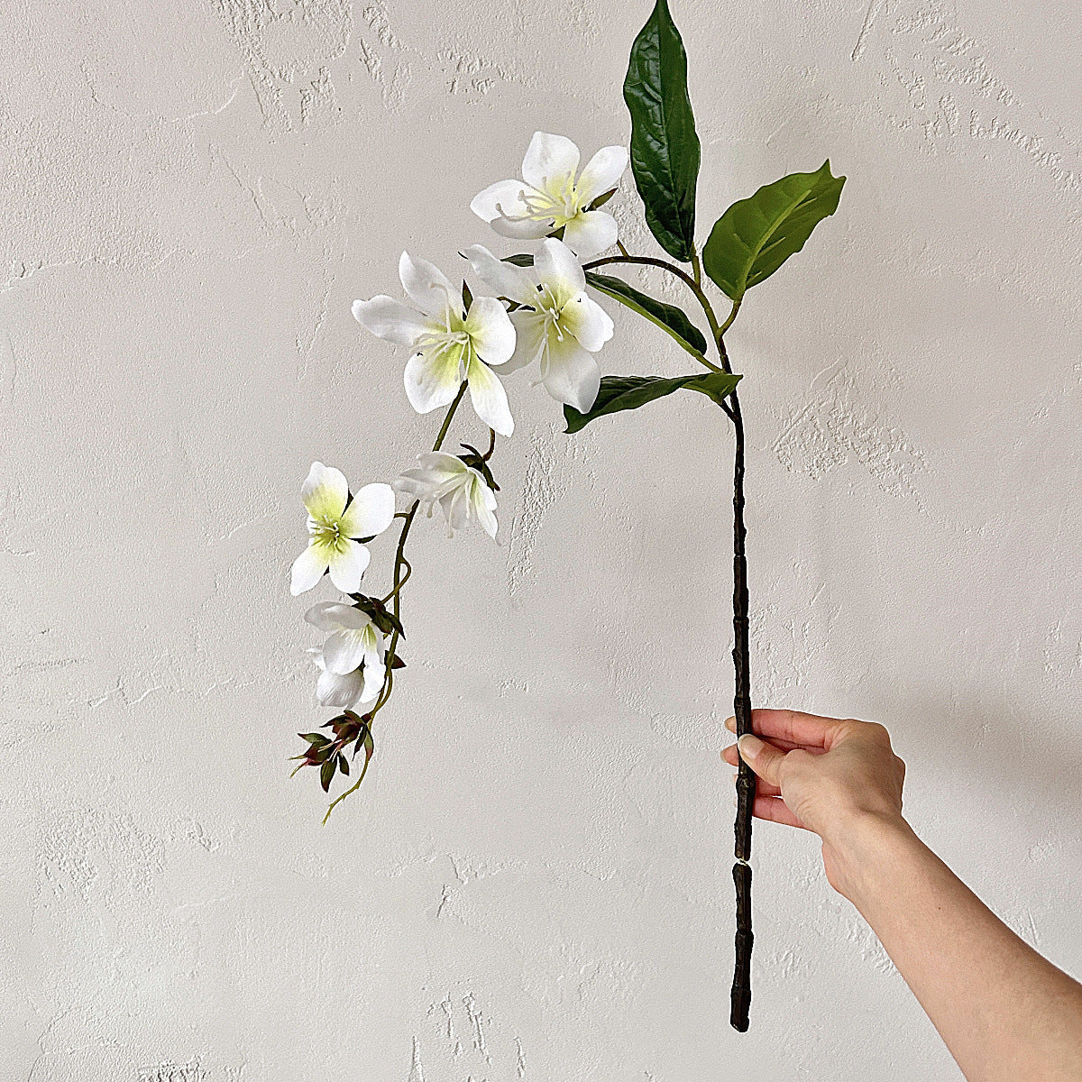 Artificial Flower Bouquet White Pink | High & Bury