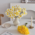 Artificial Flower Bouquet Yellow White | High & Bury