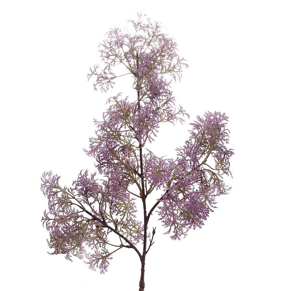 Artificial Flower Branch with Delicate Purple Flowers | High & Bury